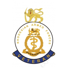 Rhodesian Armed Forces Rhodesian Army Medical Corps RhAMC Veterans Sticker